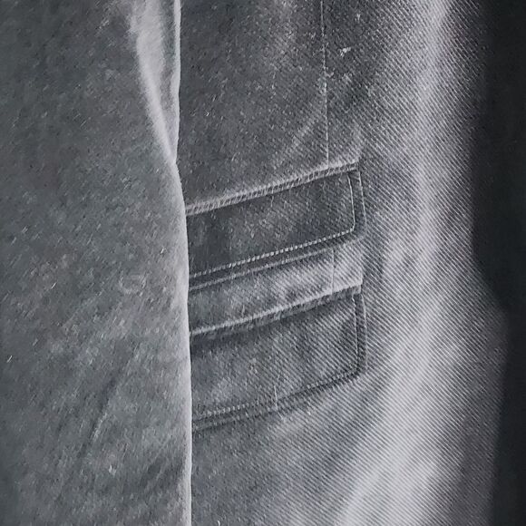 J.Ferrar modern fit sports coat jacket blazer black textured 52R - Picture 4 of 6